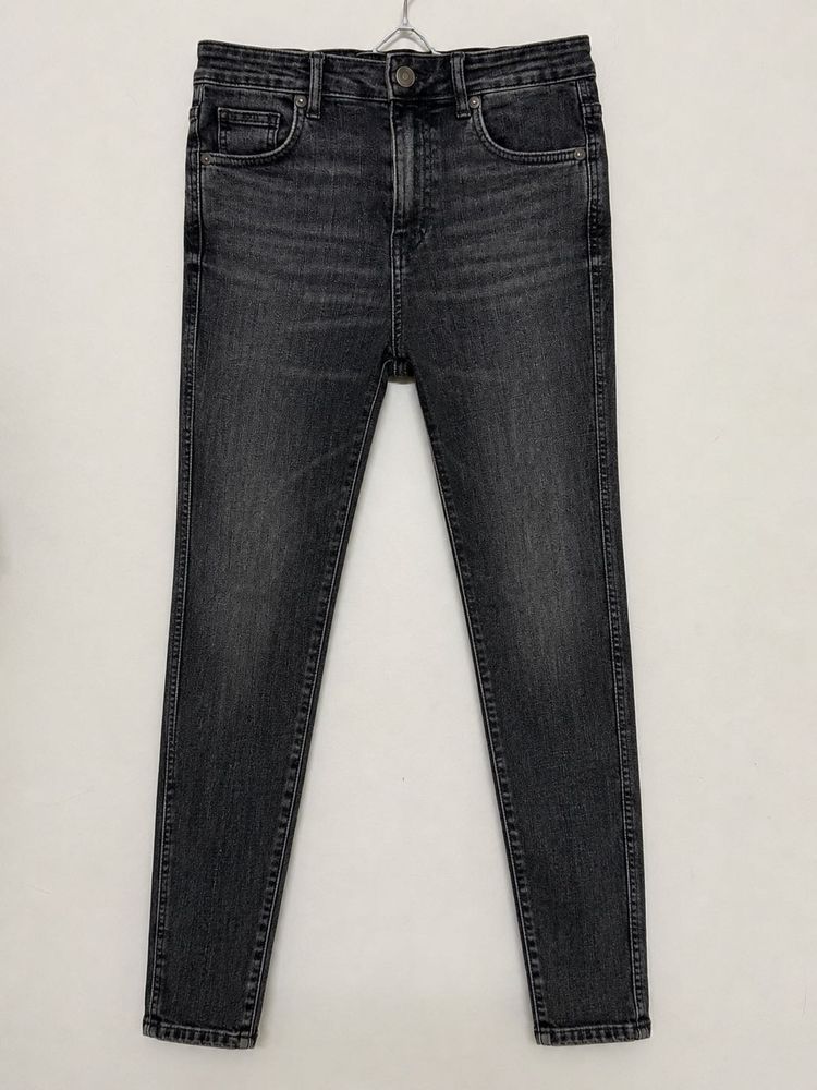 Grey Wash Skinny Fit Jeans