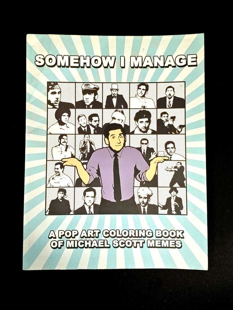😅Somehow I Manage: Michael Scott Memes (Pop Art)
