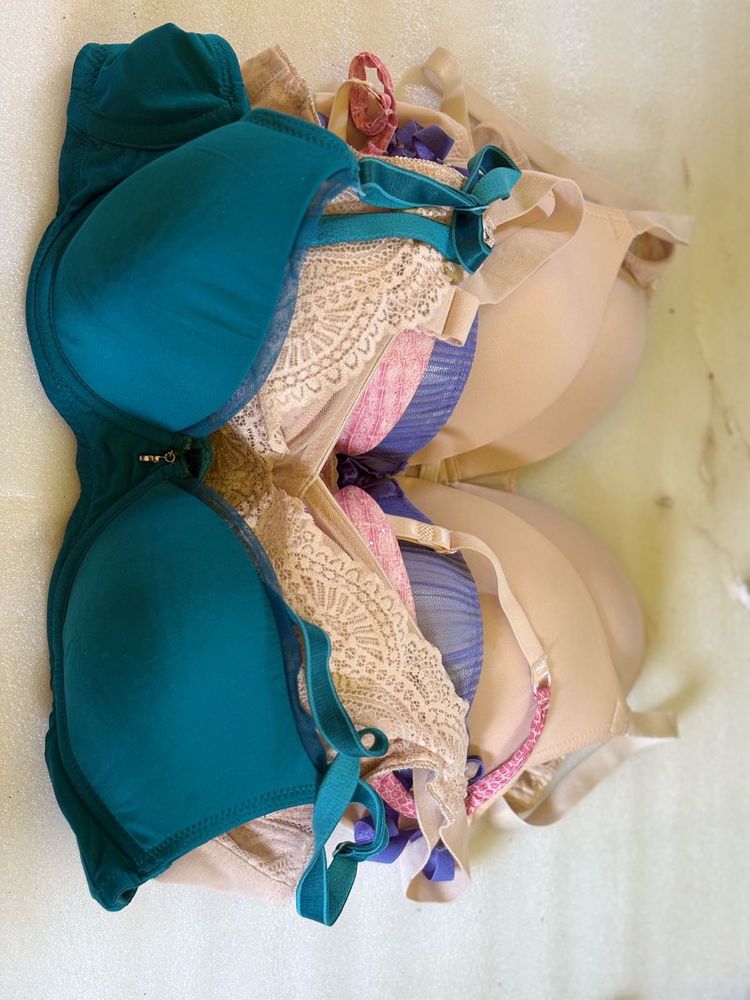 6 pcs 36A/34B bras