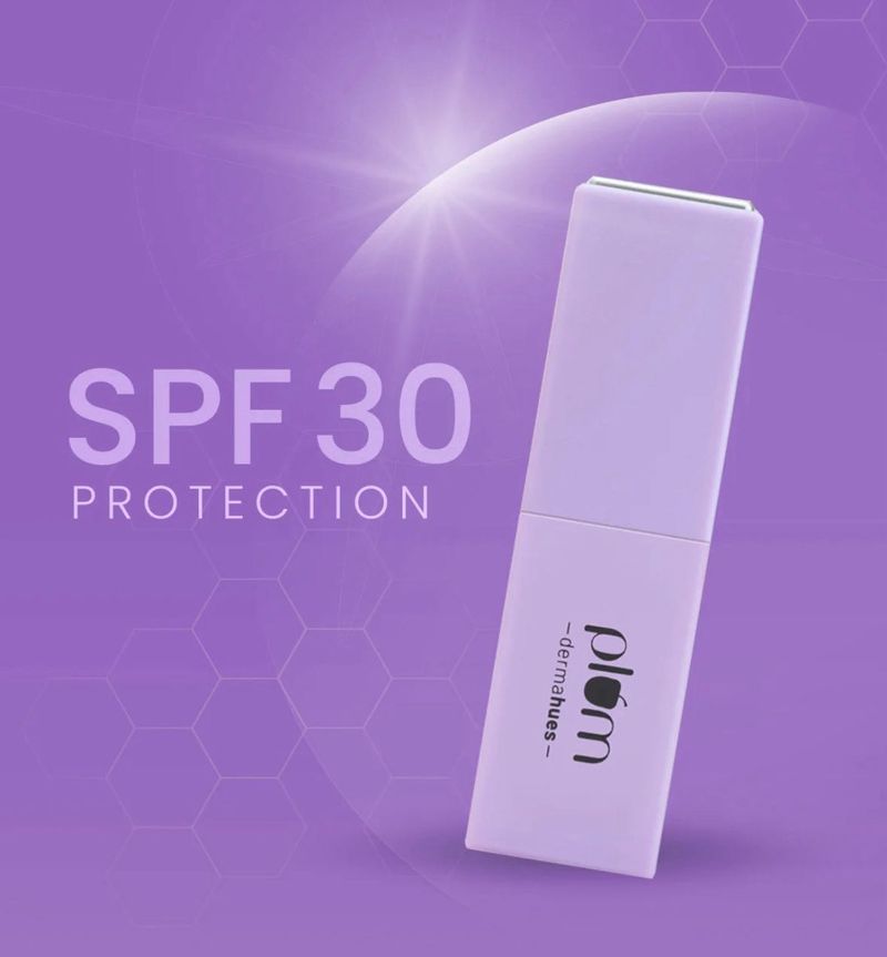 Plum Velvet matter lipstick with SPF 30 Protection