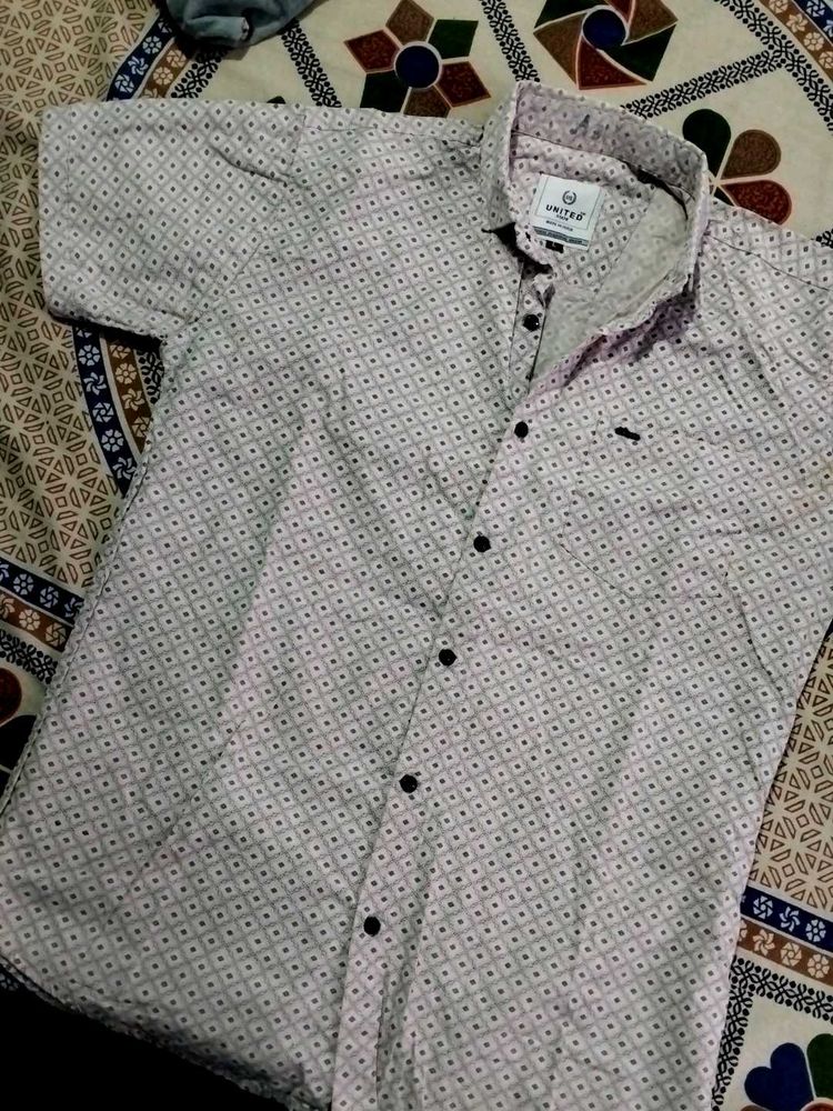 Men's Printed Short Sleeve Shirt