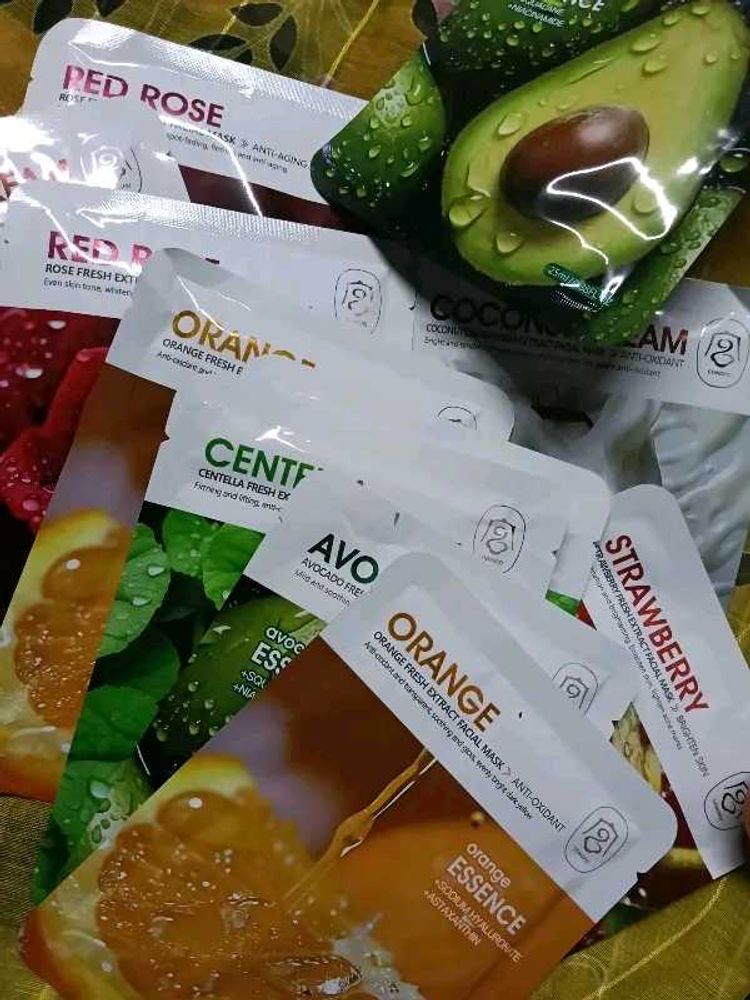 12 Korean Sheet Masks