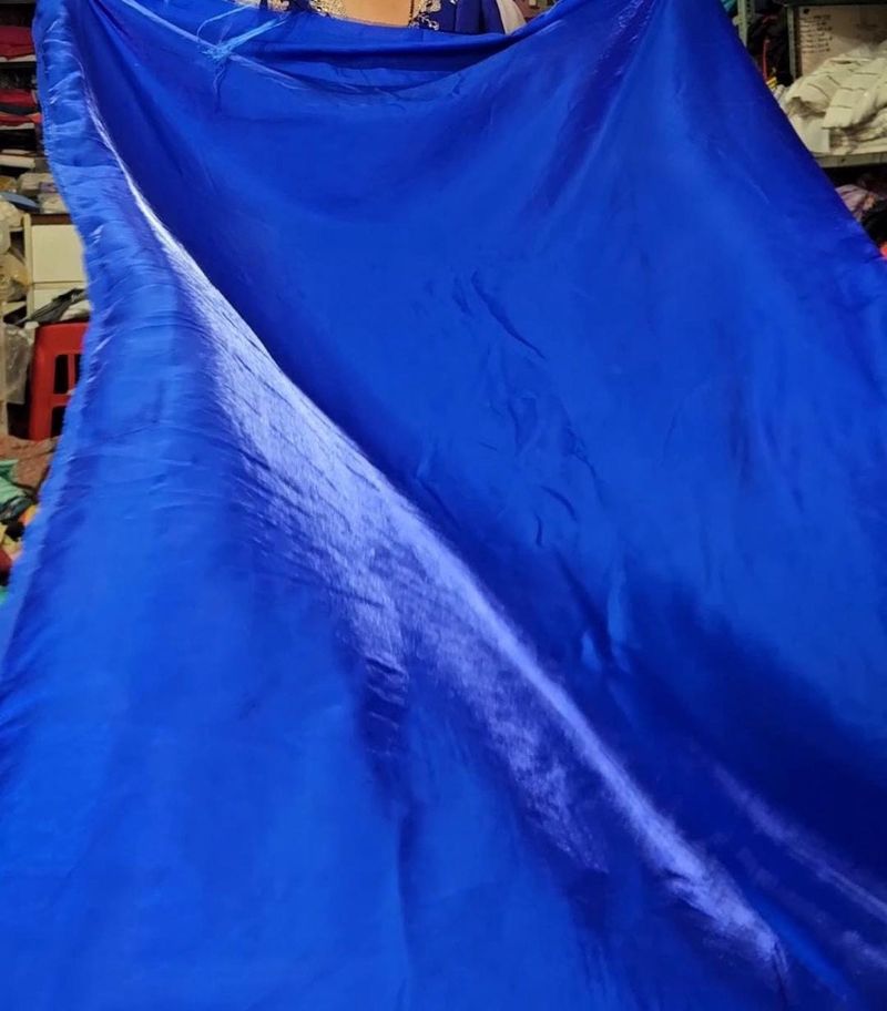 Vibrant Royal Cotton Fendy