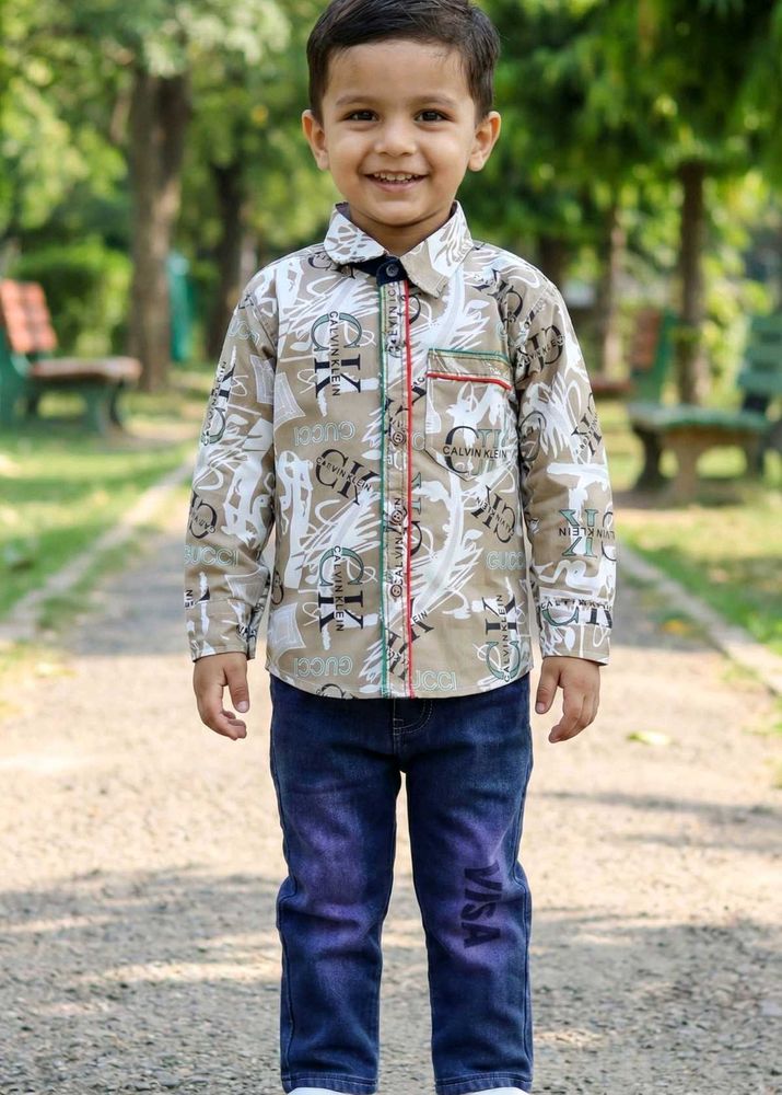 Stylish Boy's JEANS AND SHIRT