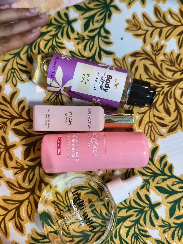 Skincare Bundle: Body Oil, Perfume &amp; More