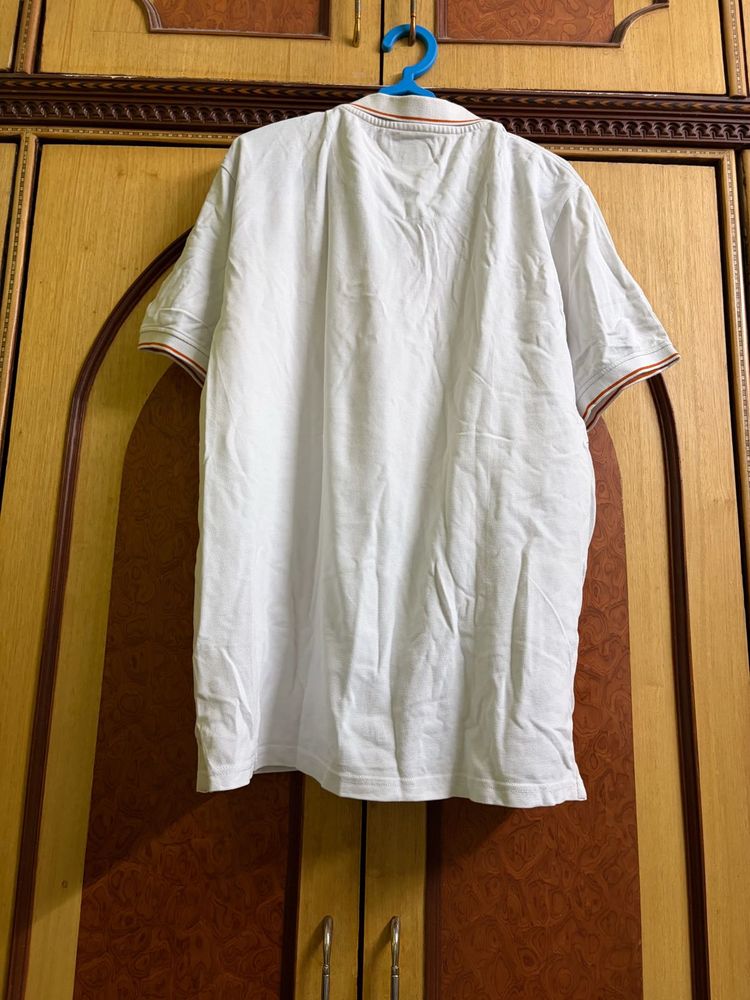 White Polo T-Shirt