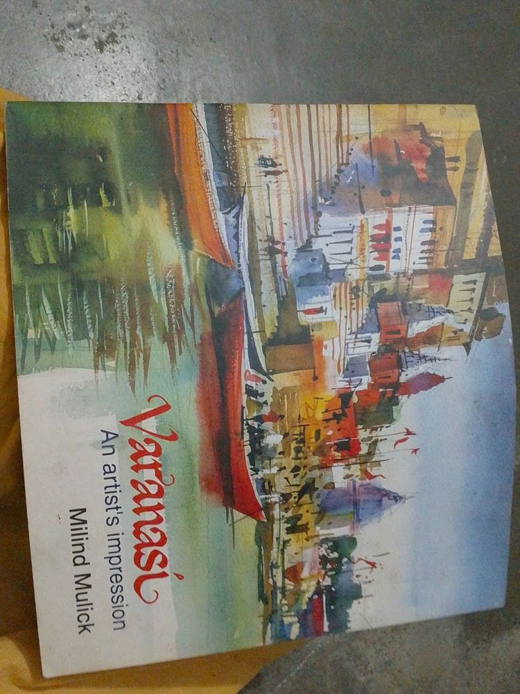 watercolor art book