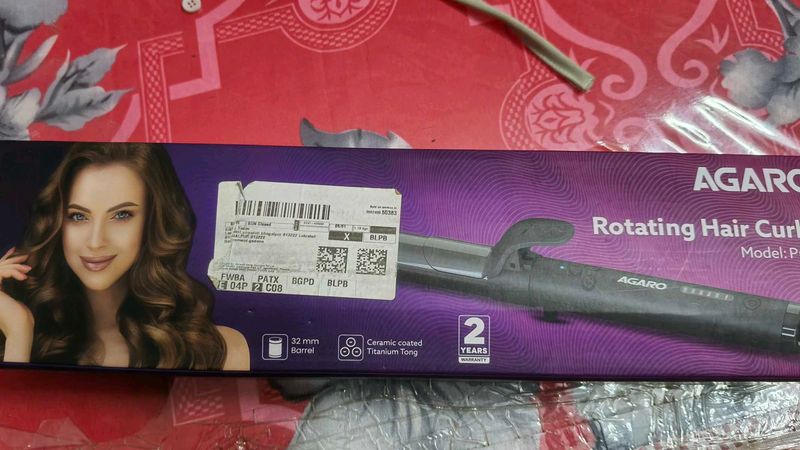 AGARO Rotating Hair Curler