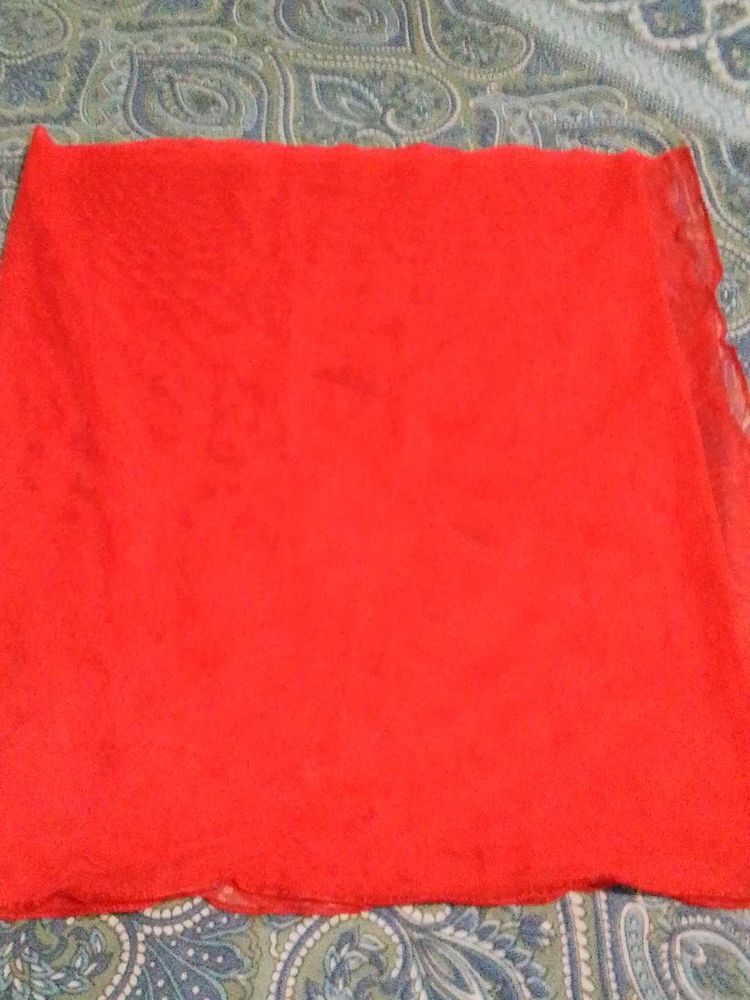 Red Dupatta