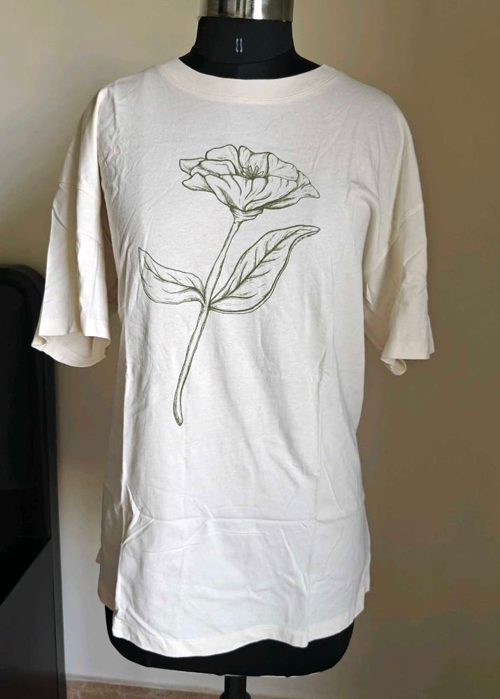 Botanical print tshirt