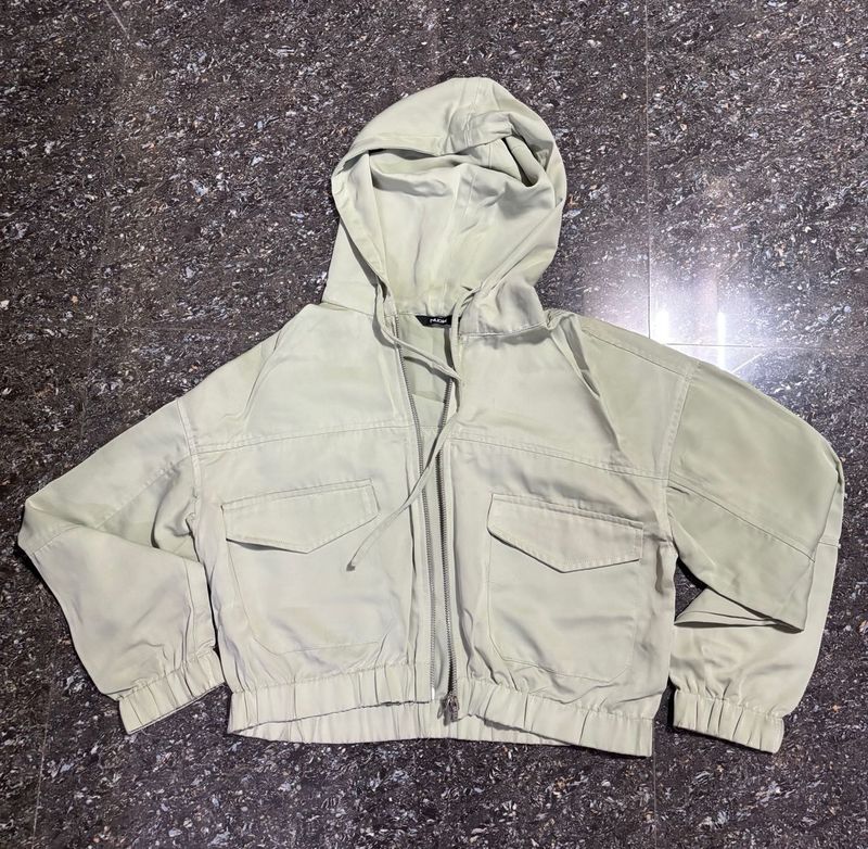 Nuon Sage Katz Cropped Jacket