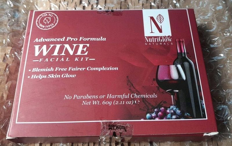🍷 Wine Facial Kit ❤️❤️