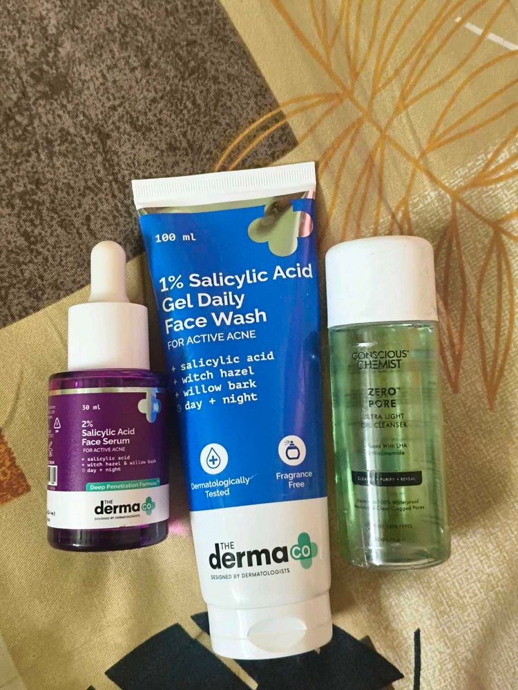 The Derma Co. &amp; Conscious Chemist Skincare Set