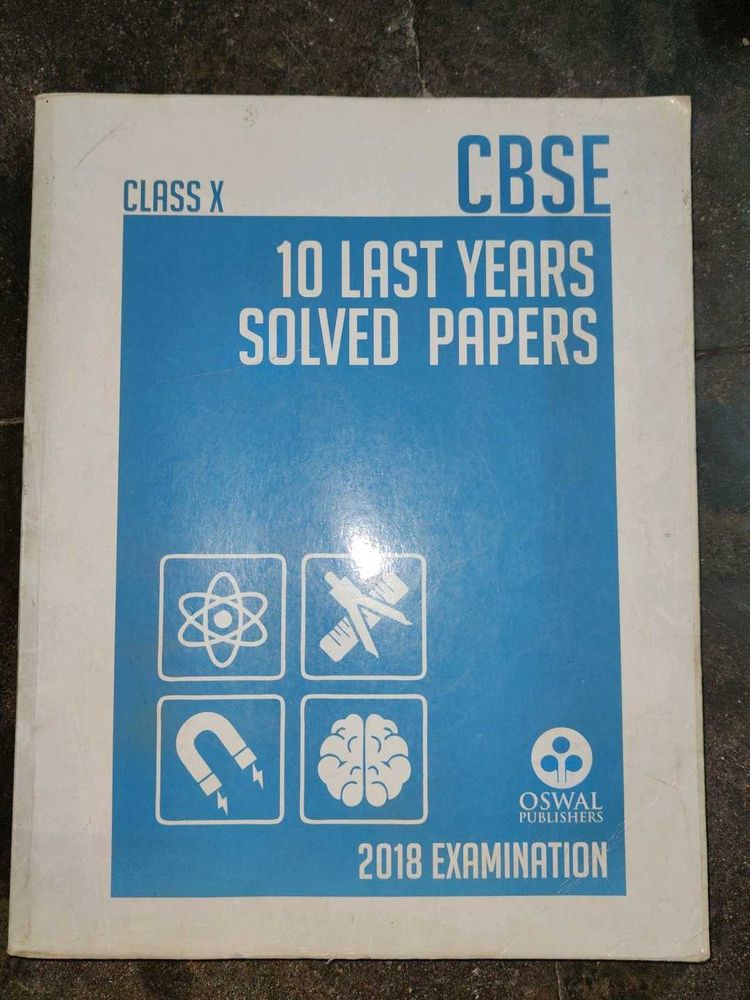 📘 CBSE Class 10 – Last ten Years Solved Paper