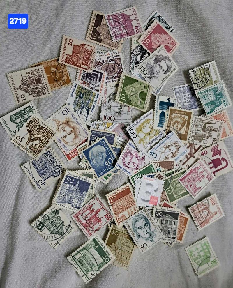 100 DIFFERENT GERMANY USED STAMPS LOT
