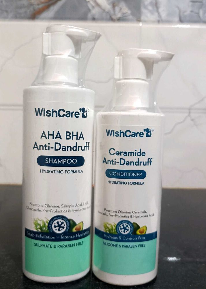 WishCare Shampoo+Conditioner Anti Dandruff Duo