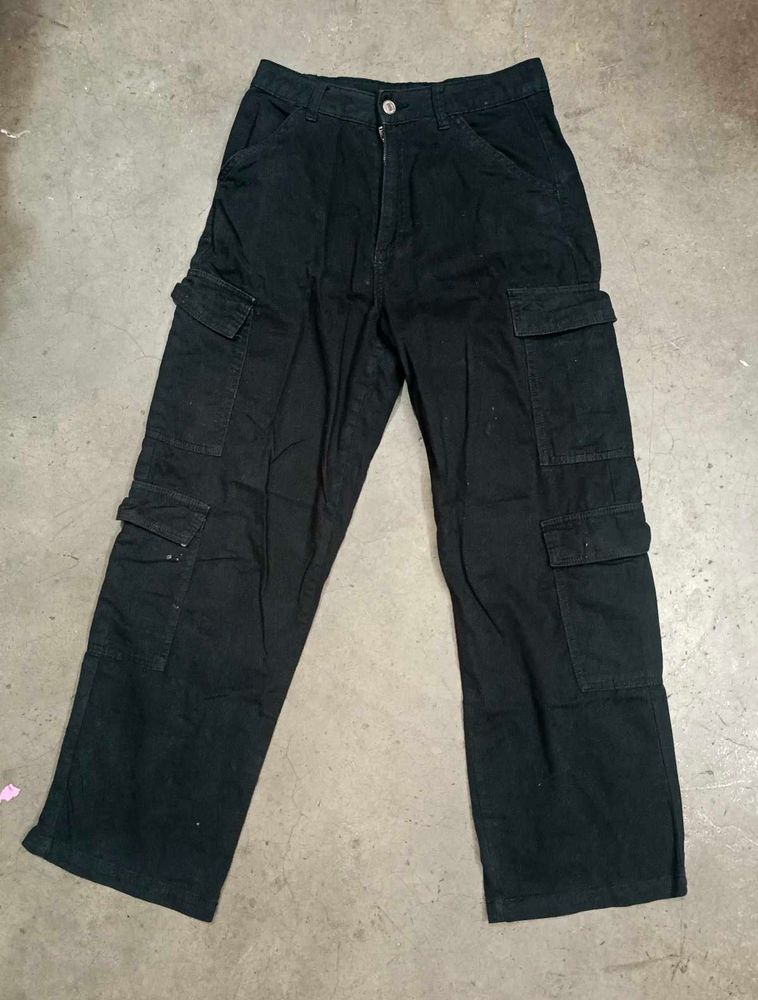 Black Cargo Pants