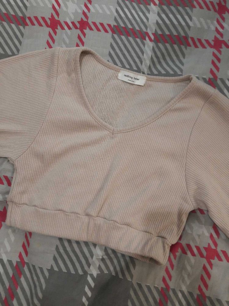 stylish Full Sleeve crop top