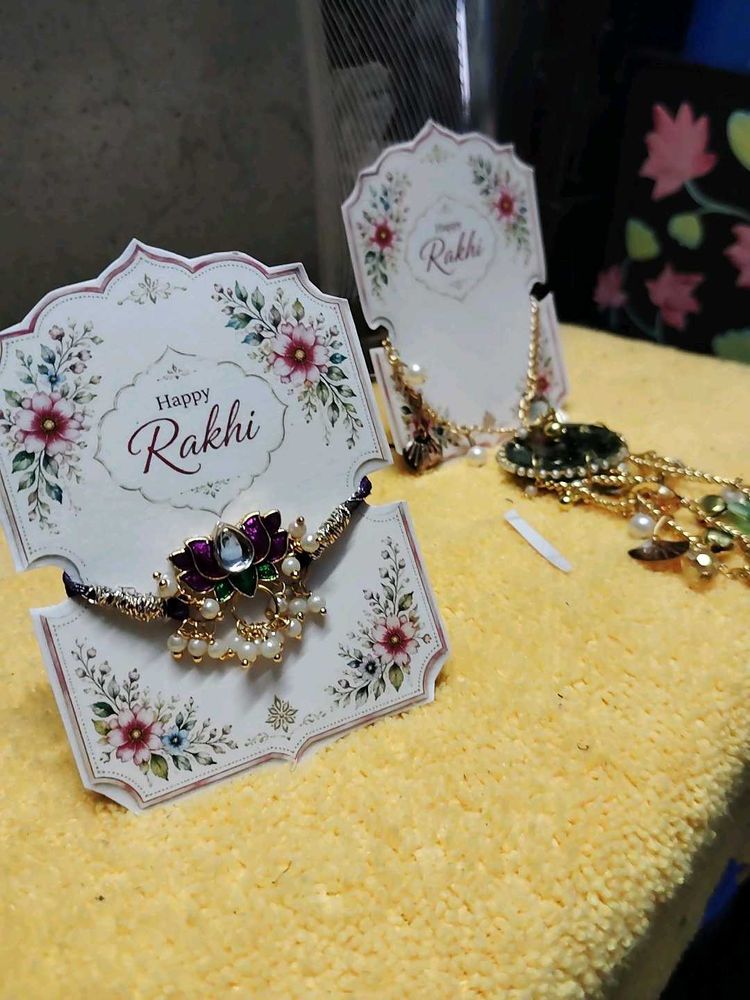 Beautiful Rakhi Jewellery Set