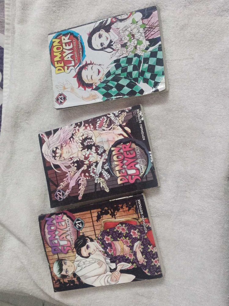 Demon Slayer Manga Set