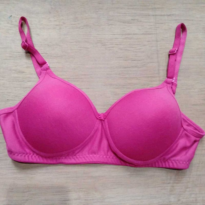 Women T-Shirt Lightly Padded Bra