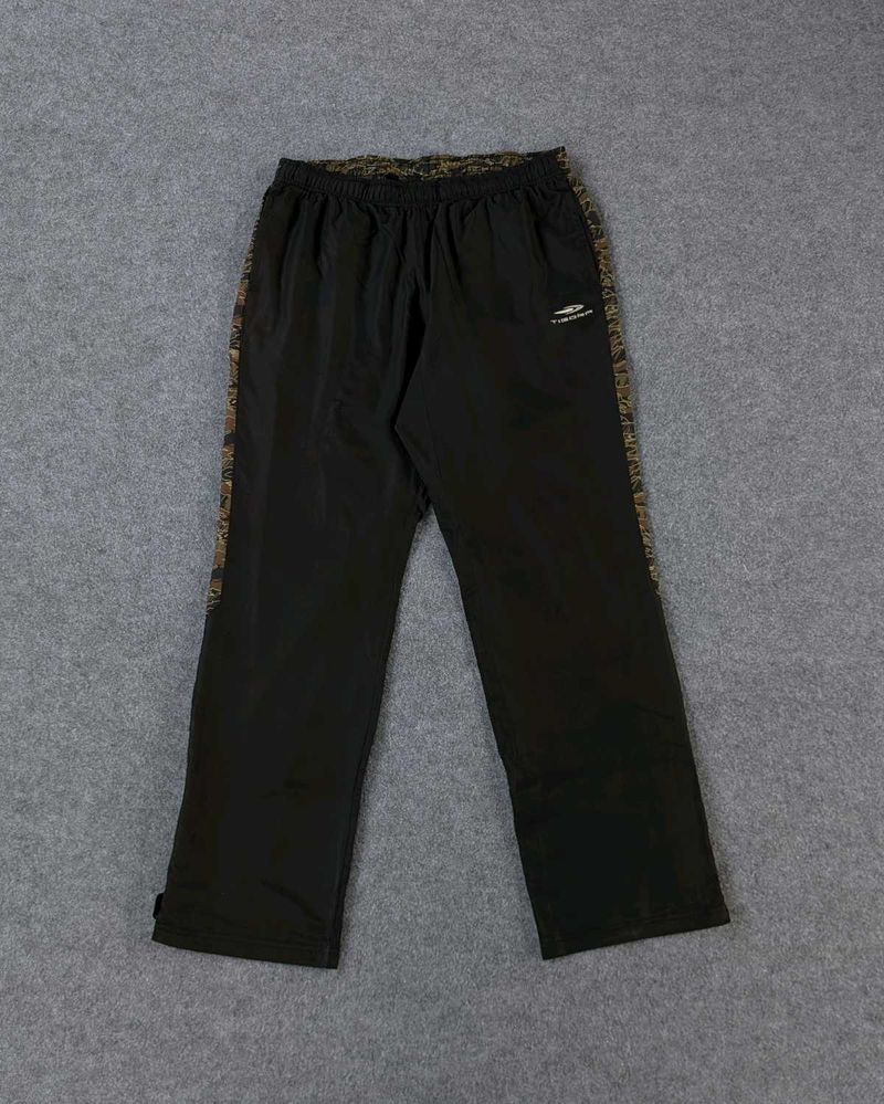 Tigora Black Athletic Track Pants