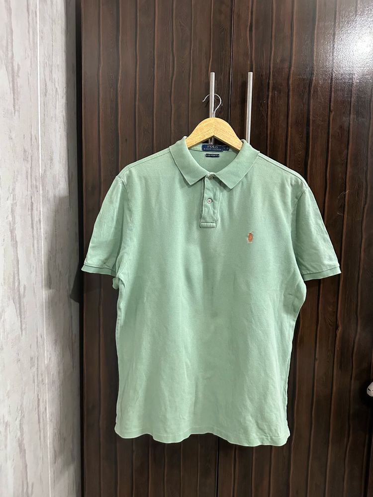 Ralph Lauren Light Green Polo Shirt
