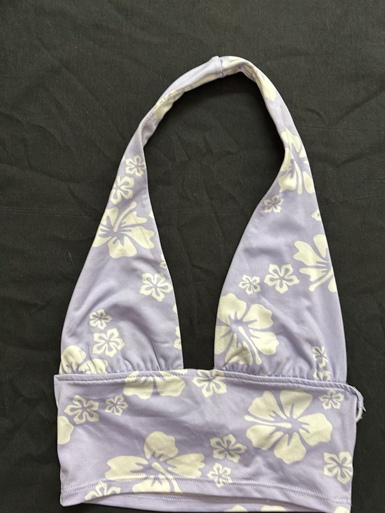 Floral Halter Top