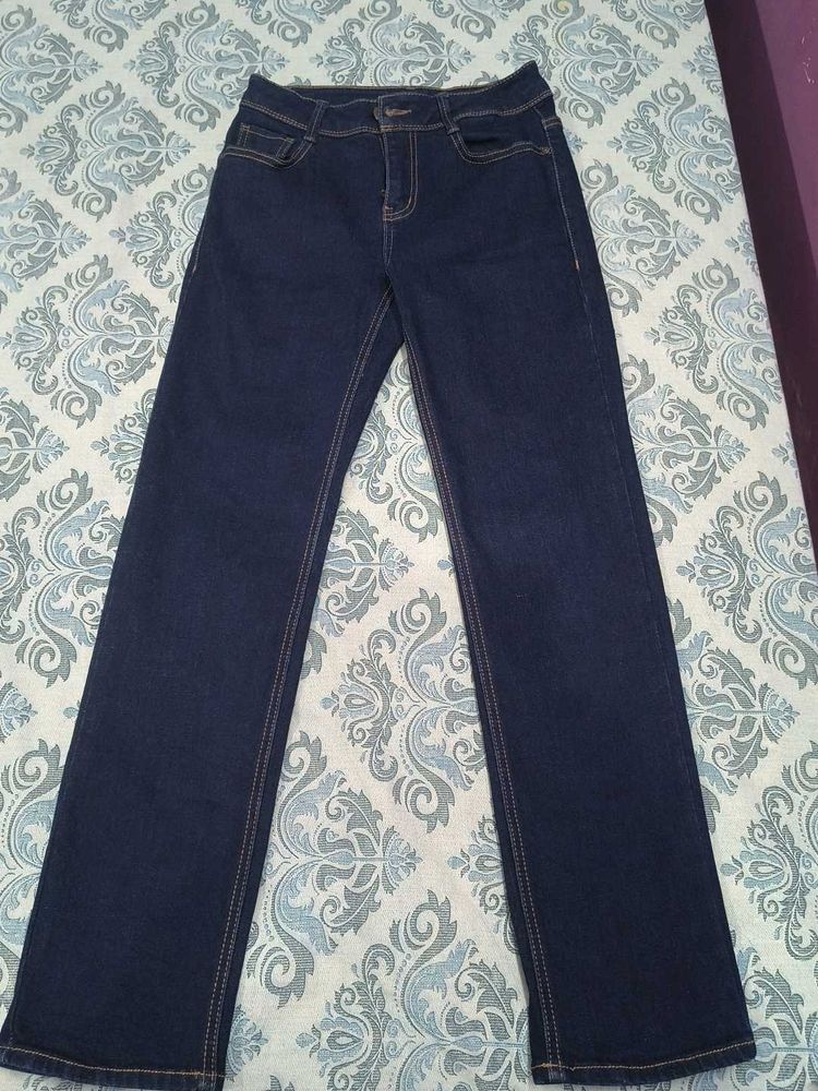 Dark Wash Denim Jeans