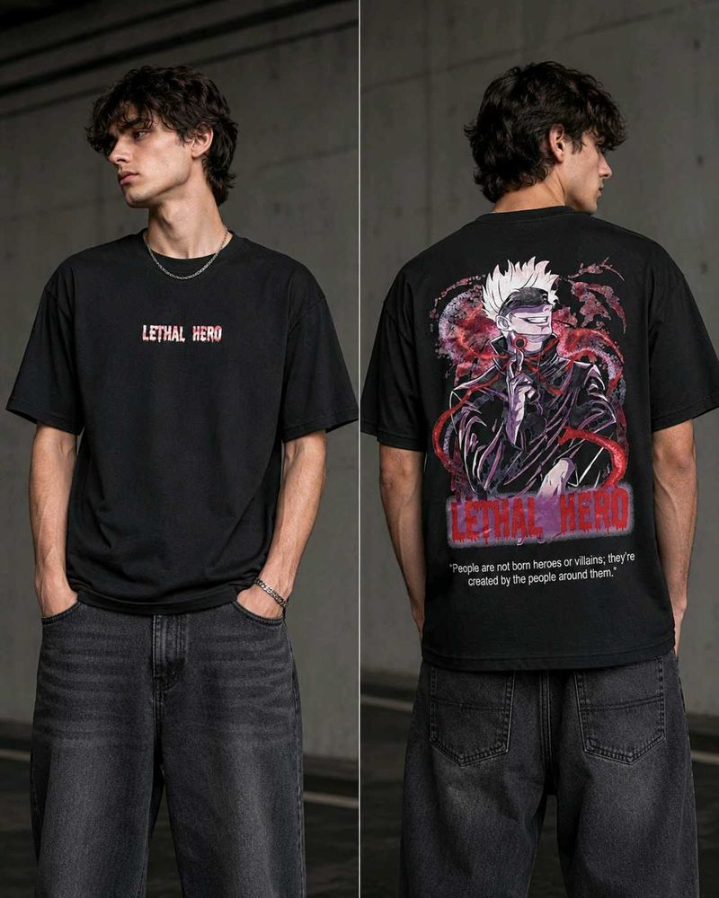 Lethal Hero Black T-Shirt