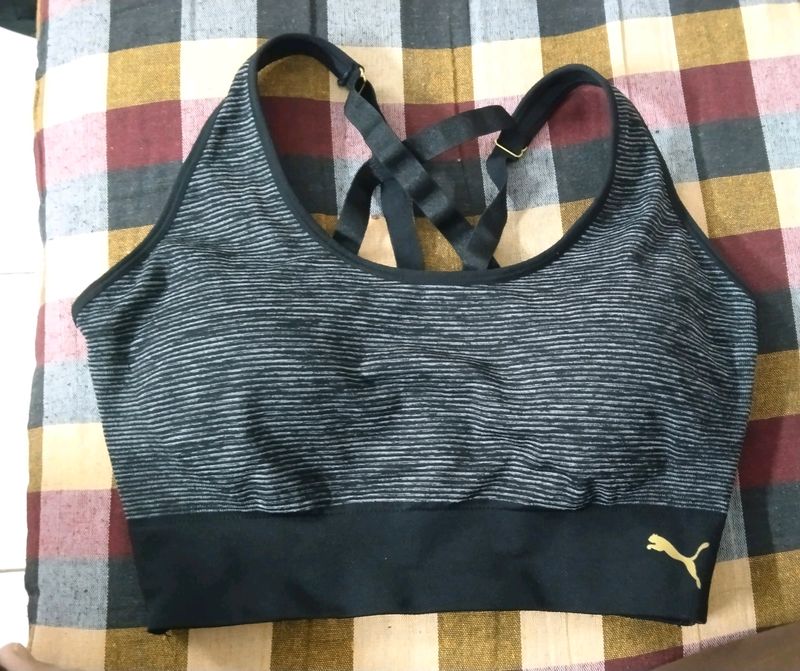 Puma Black Bra