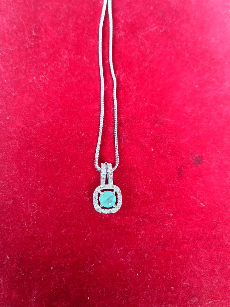 American Diomond Chain And Pendent