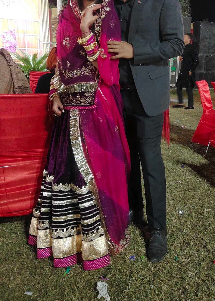 Royal velvet rajputi poshak