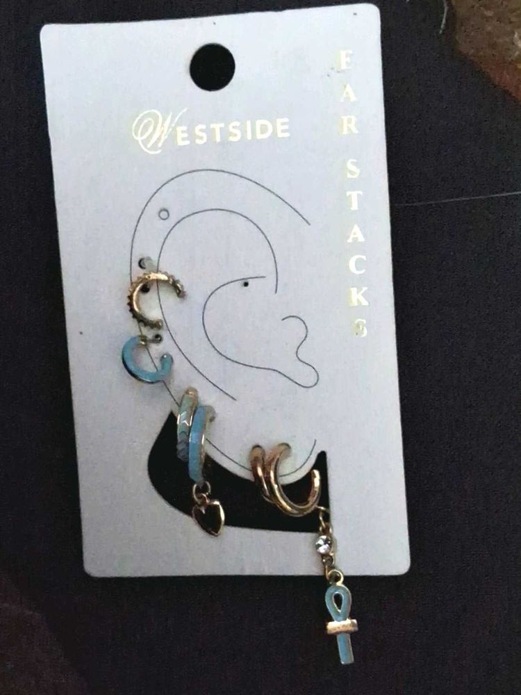 Westside Earring Stack Set Antitarnish