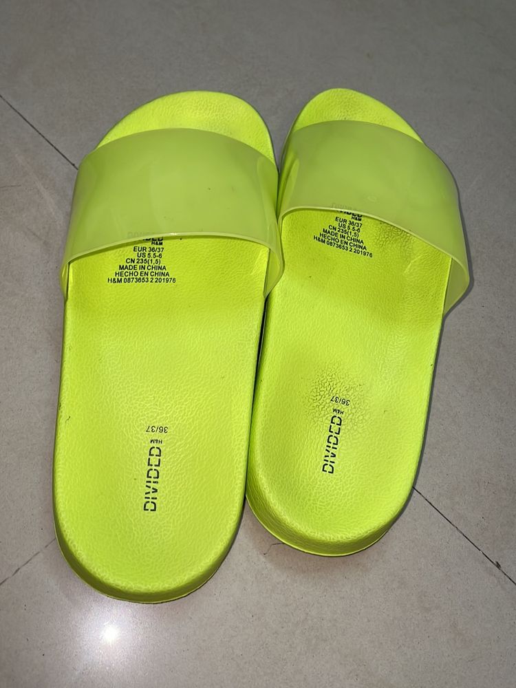 Neon Color H&amp;M Flats