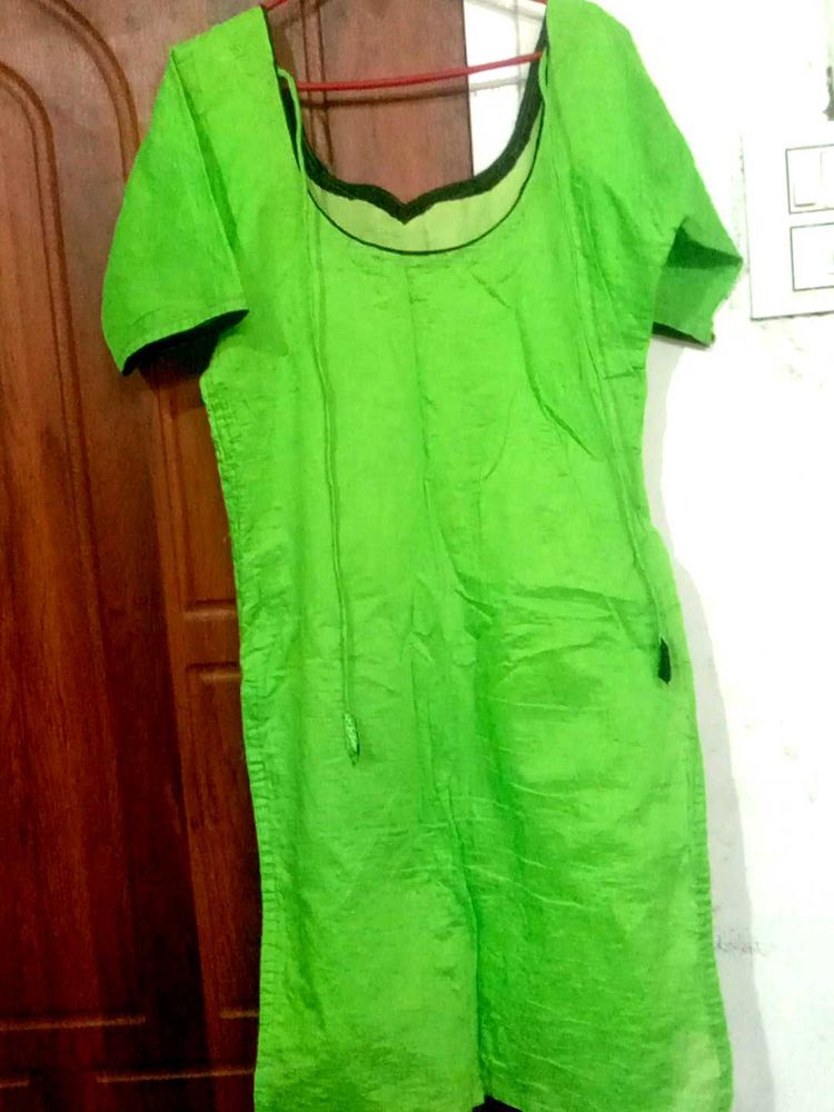 Vibrant Green Ethnic salwar