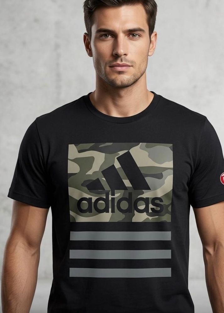 Adidas Camo Logo T-Shirt