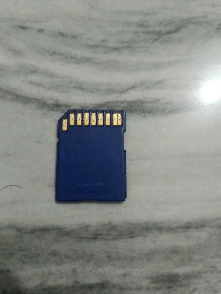 Blue SD Card