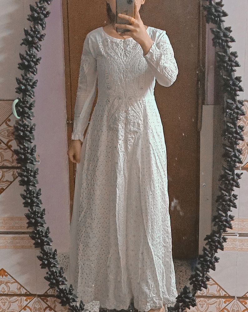 White  Kurta Set