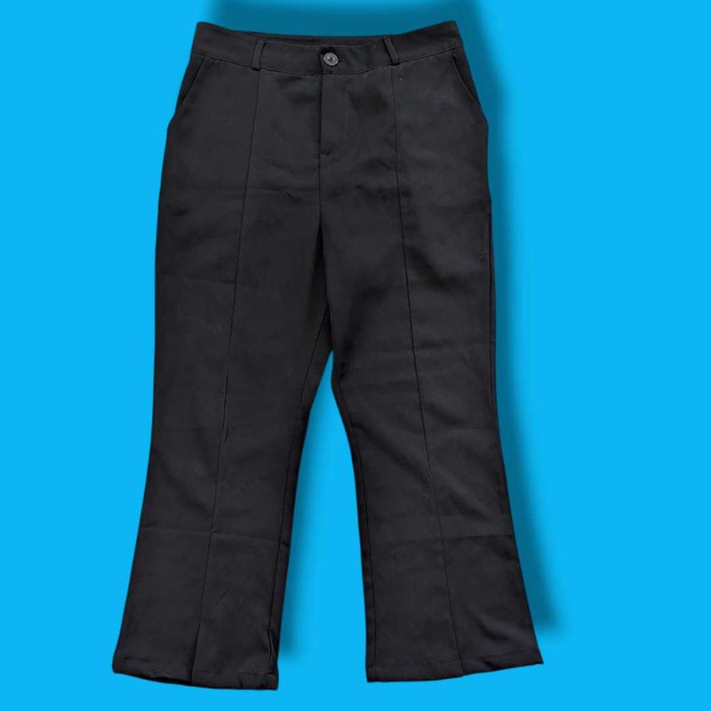 Stylish Black Flared Pants for Women