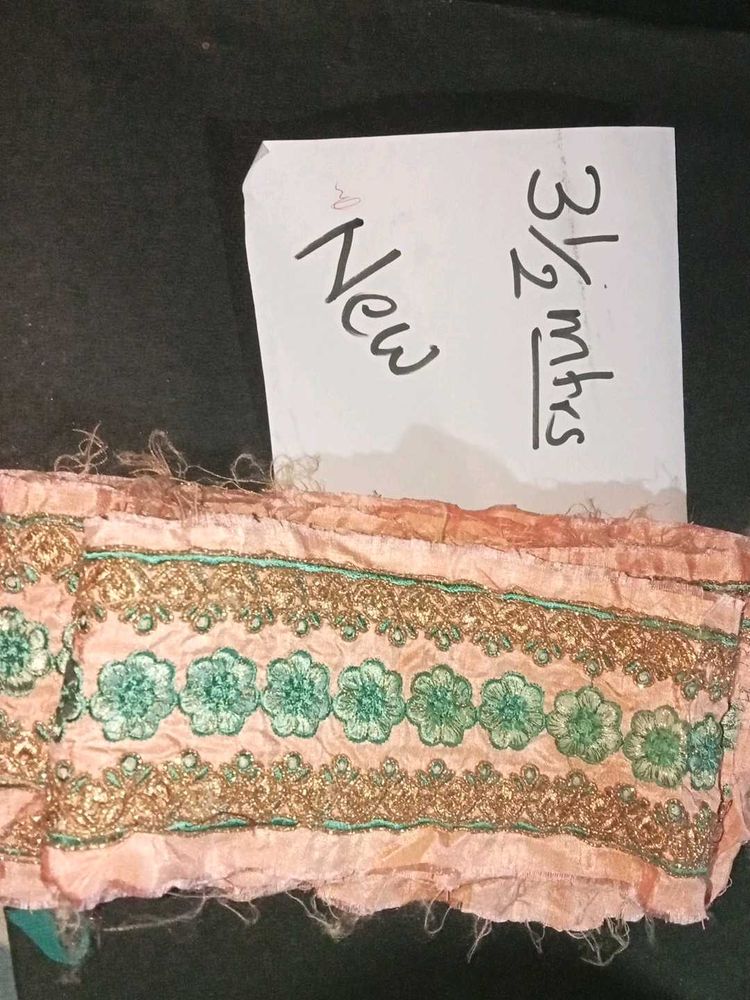 Embroidered Fabric Trim