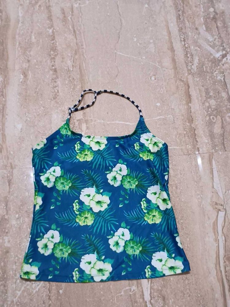 Floral Print Halter neck top