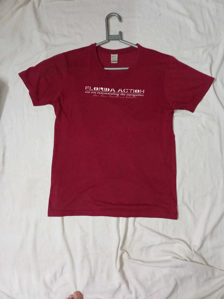 Red Graphic T-Shirt