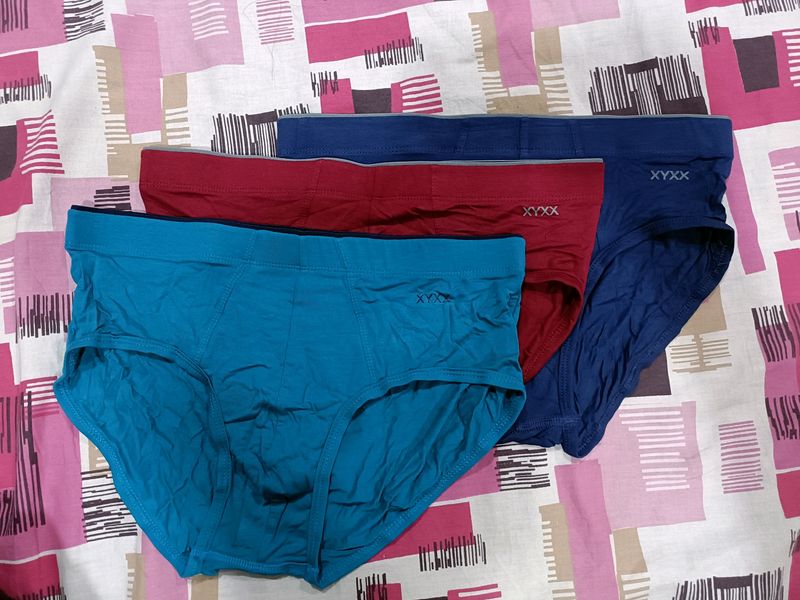 L Size Mens Brief Underwear With QC Tag