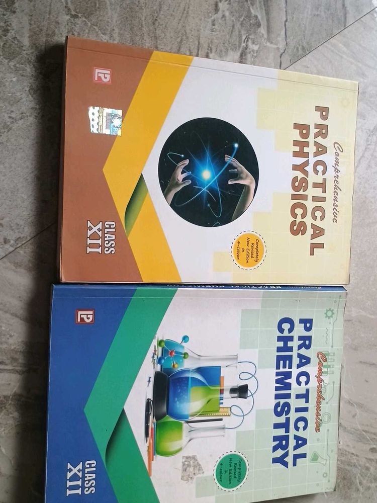 Class XII Practical Physics &amp; Chemistry Books