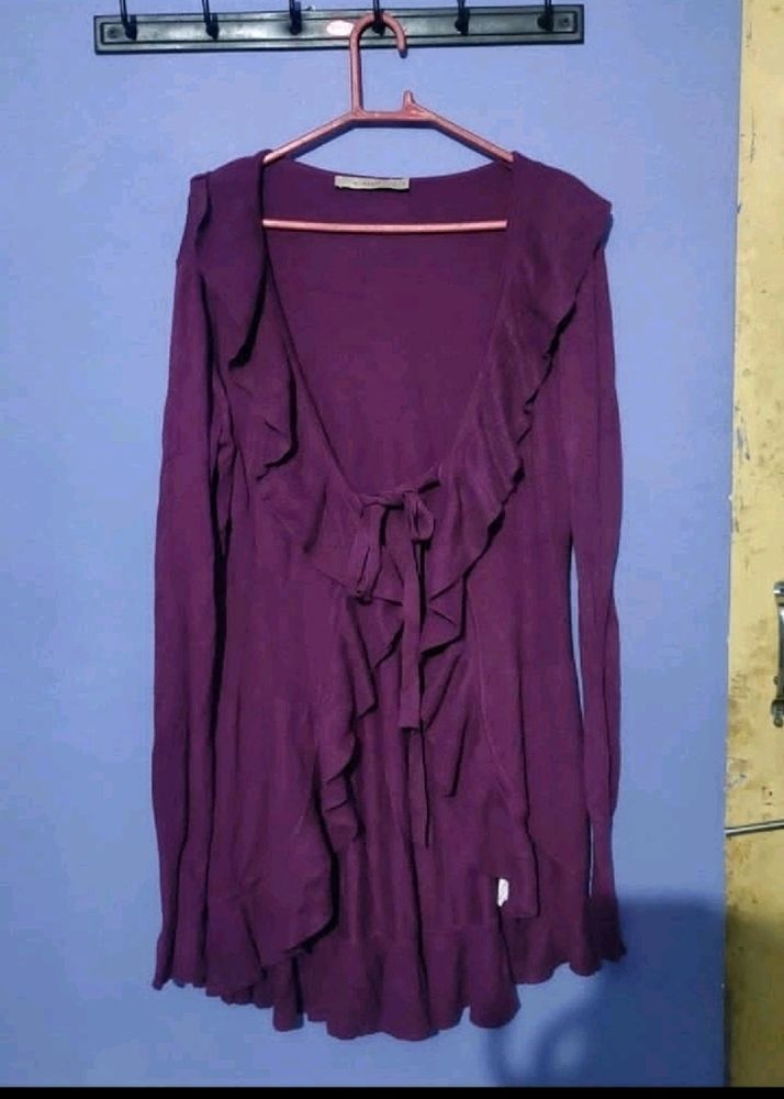 Purple Thin Unused jacket/Shrug