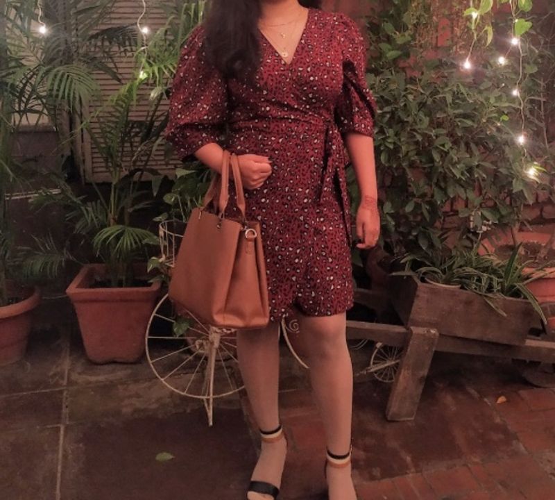 Cute Wrap Dress