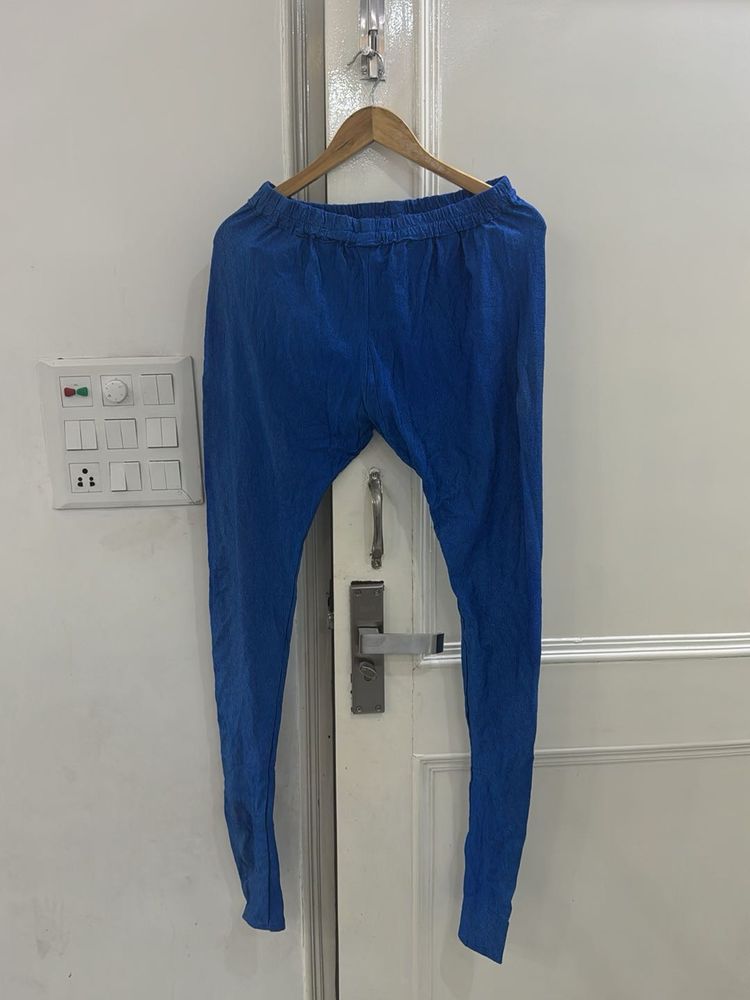 Comfortable Blue Leggings