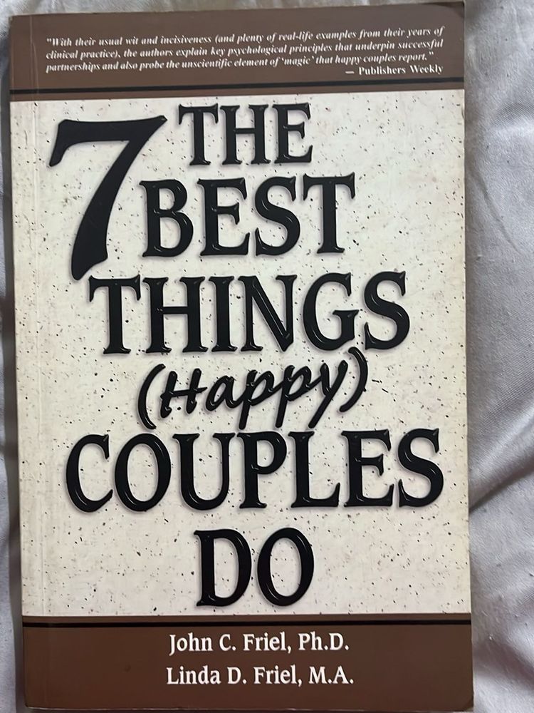 7 Best Things Happy Couples Do Book
