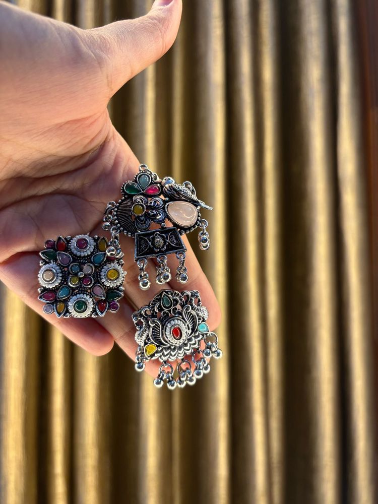German silver Rings